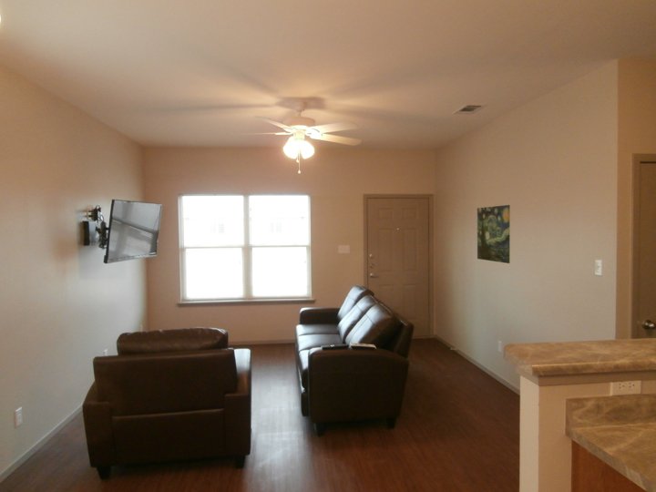 Furnished apartment living room